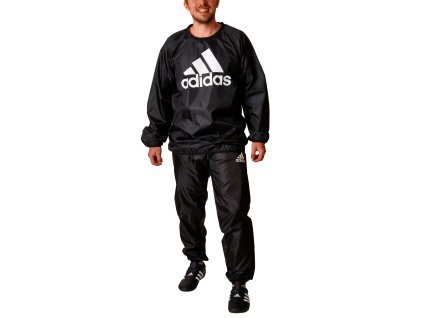 adidas sauna oblek - černá