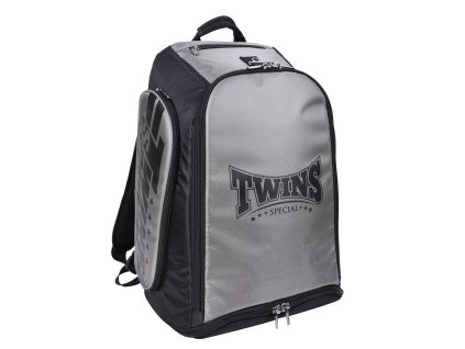 Velký batoh TWINS - konvertibilní taška BAG5 - šedá/černá