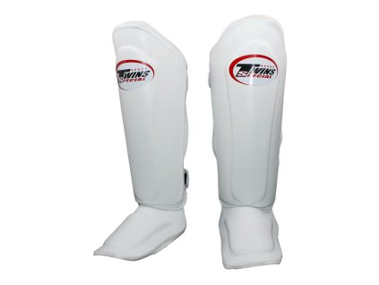Chrániče holení TWINS kožené SGL10 - bílá