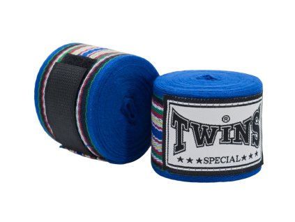 TWINS neelastická bandáž 5 m - modrá