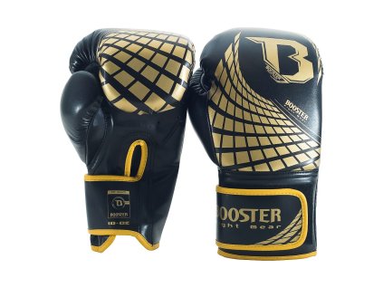 Booster boxerské rukavice Cube - černá/zlatá