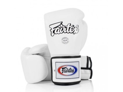 Fairtex boxerské rukavice BGV5 Super Sparring - bílá barva