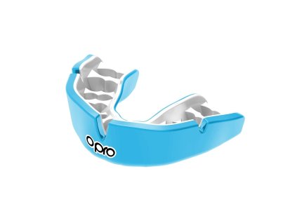 OPRO Instant Custom-Fit chrániče zubů - bledě modrá