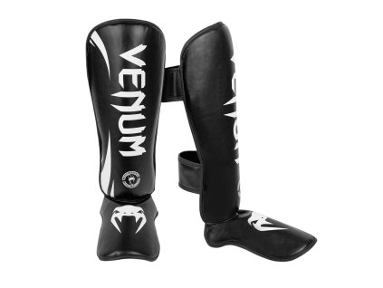 Dětské chrániče holení Venum Challenger Standup - černá/bílá