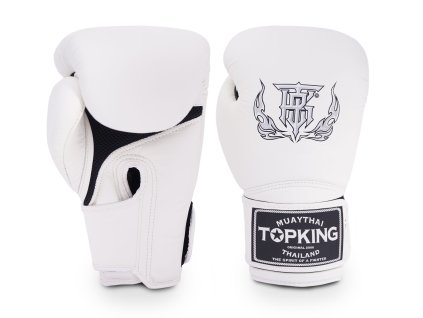Boxerské rukavice Top King Boxing TKBGSA - bílá