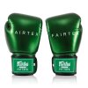 Boxerské rukavice Fairtex BGV22 Metallic - zelená