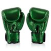 Boxerské rukavice Fairtex BGV22 Metallic - zelená