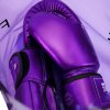 Boxerské rukavice Fairtex BGV22 Metallic - fialová