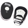 Fairtex velké  boxerské lapy - syntetická kůže - černá/bílá