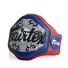Tréninkový pás na břicho Fairtex BPV3 - červená/modrá