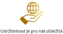Udržitelnost je pro nás důležitá