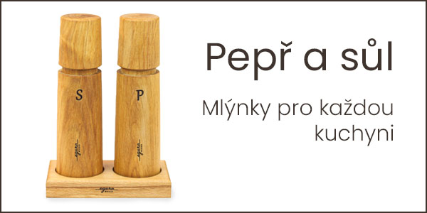 Pepř a sůl - mlýnky pro každou kuchyni