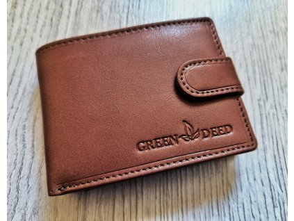 Bőr pénztárca saját mintával - GreenDeed 2