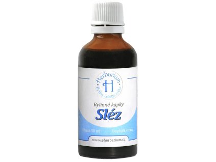 Sléz, bylinné kapky, 50 ml