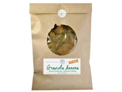 Graviola annona list celý
