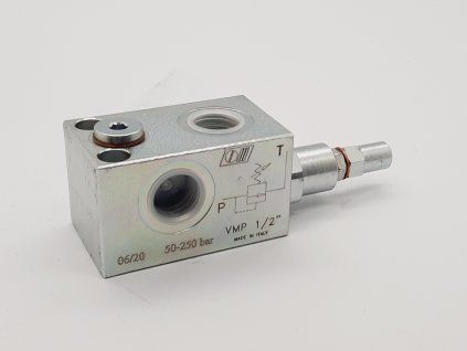 Poistný tlakový ventil,VMP-3/4"-90lit /min  10-180 bar