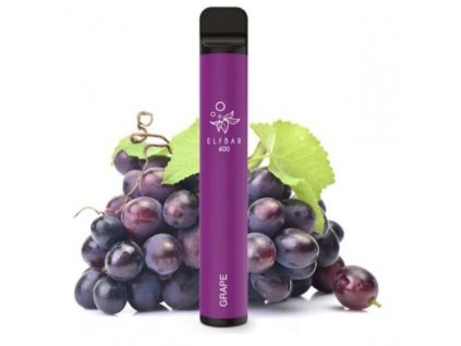 ELFBAR 600 GRAPE 2% kolek R