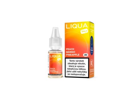 Liqua Salt Peach Mango Pineapple 10ml/20mg