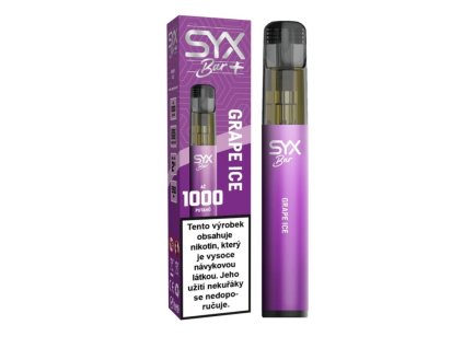 SYX BAR Grape ice kolek R