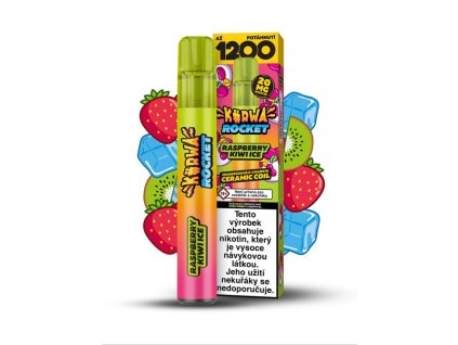 KURWA ROCKET RASPBERRY KIWI ICE