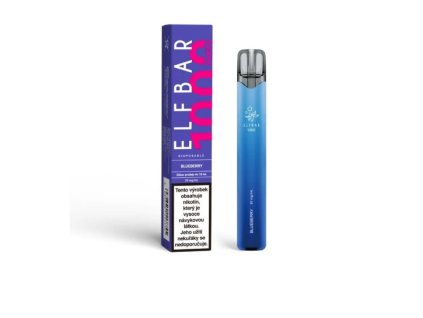 ELF BAR 1000 JEDNORÁZOVÁ E-CIGARETA BLUEBERRY