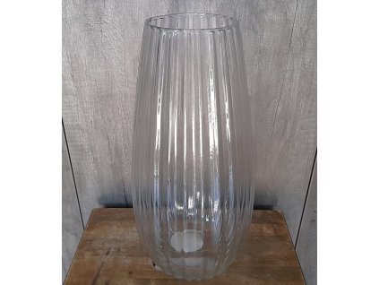 Váza skleněná větší