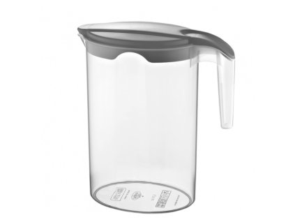 Džbán 1,75 l plastový - šedé víčko
