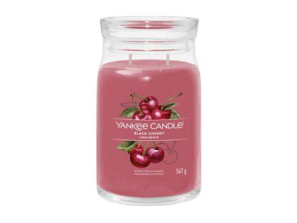Yankee candle black cherry signature velký 567g
