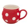 Hrnek KRAJÁČ puntík červený 1 l