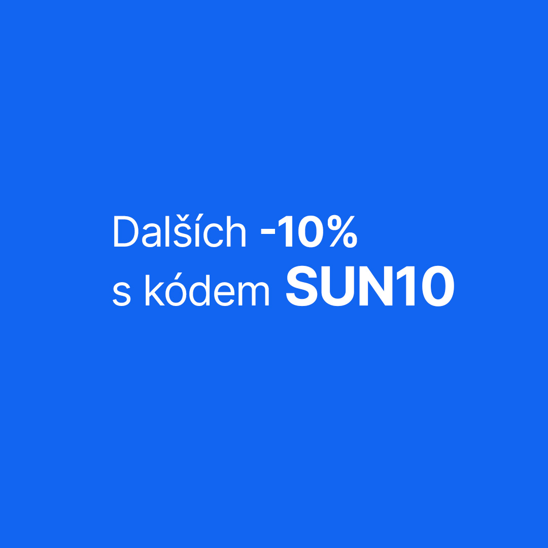 Ďalších -10% s kódom SUN10