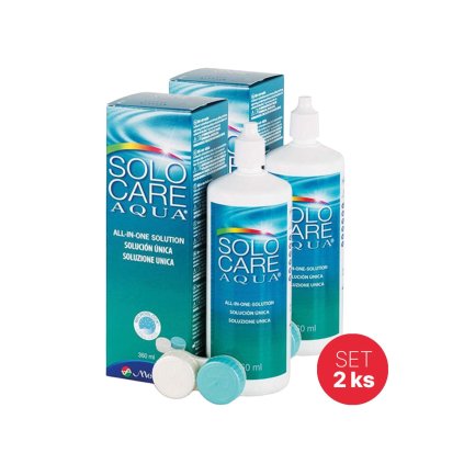 SoloCare Aqua 360 ml s puzdrom 2 SET