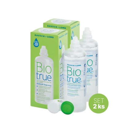 3300 biotrue 2x 300 ml s pouzdrem