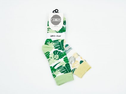 Pestrobarevné veselé ponožky Tropic