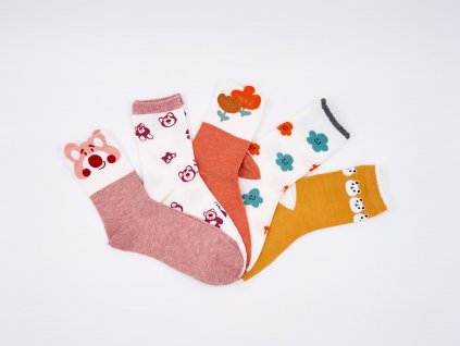Veselé lýtkové ponožky Cutie