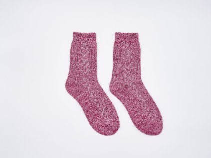 Dámské vlněné ponožky Fialka