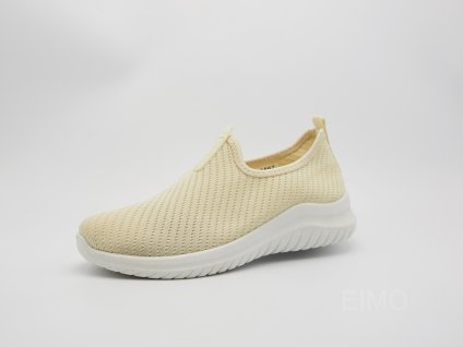 Béžové slip on Viki - vnější strana