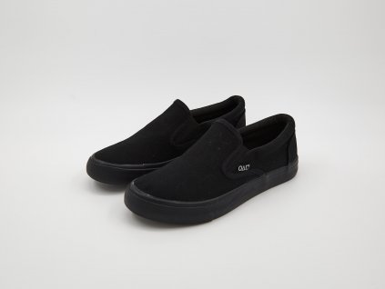 Pohled na pár Tenisky dámské slip-on černé Simone