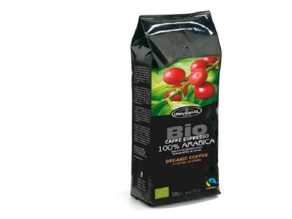 Universal Caffe Fair Trade 100% Arabica zrnková káva 500g