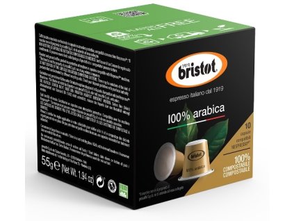 Bristot 100%Arabica Nespresso kapsula kompatibilna, 5,5g, balenie 10kus