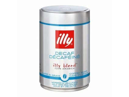 Illy bez kofeinu, zrnková káva, dóza, 250g