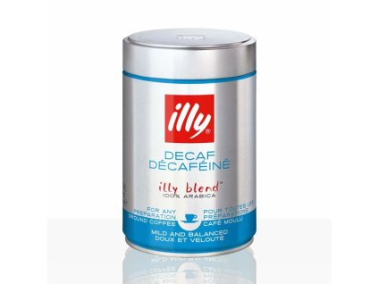 Illy bez kofeinu, mletá káva, dóza, 250g