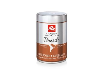 illy káva BRAZIL , zrnková káva dóza 250g