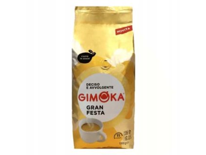 0b6d466c151d117b25bbfbbe8bb12bee gimoka gran festa zrnkova kava 1kg