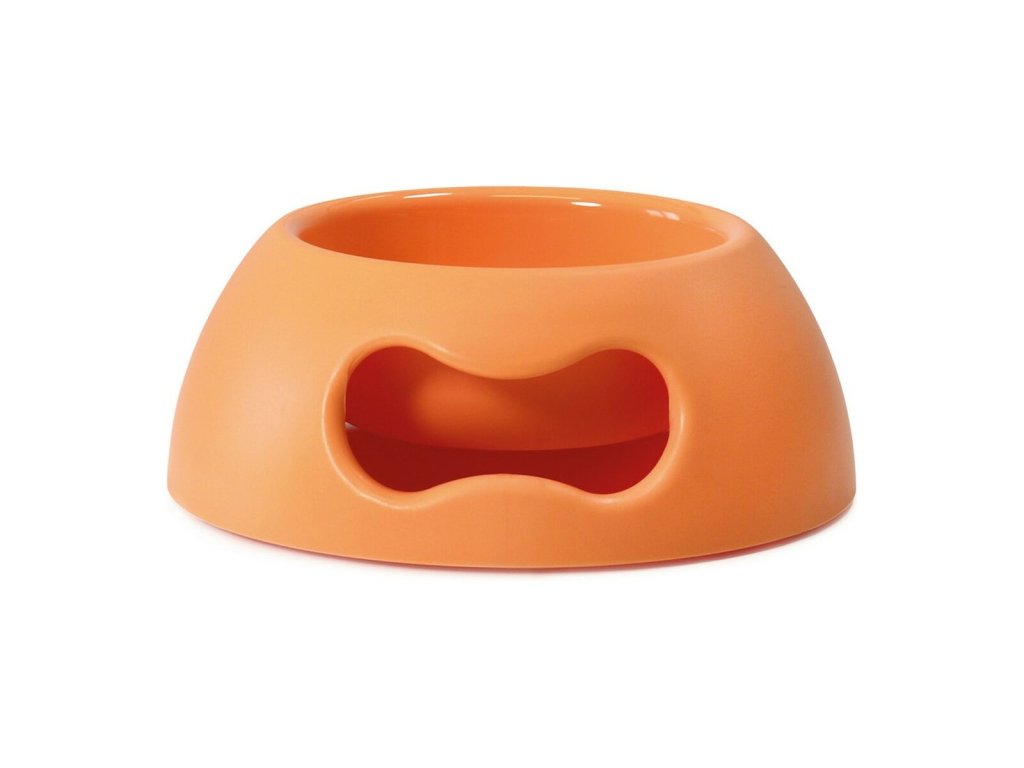 Krmítko pre psov United Pets Pappy 2,2 L Orange Polypropylén