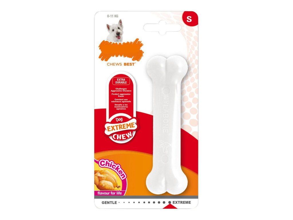 Hračka na žuvanie psa Nylabone Extreme Chew Veľkosť L Kurča Nylón