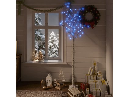 Vianočný stromček/vŕba 180 LED 1,8 m, modrá, dovnútra/von