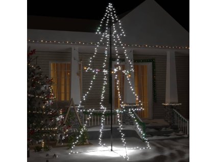 Vianočný stromček, kužeľ, 360 LED, dovnútra aj von 143x250 cm