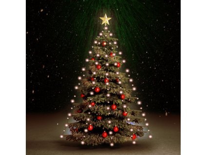 Svetelná sieť na vianočný stromček 210 LED, 210 cm
