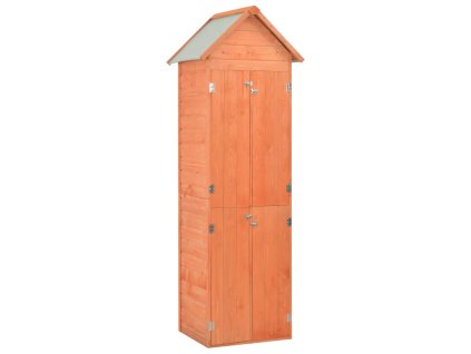 VidaXL Záhradná kôlňa 71x60x213 cm, drevo