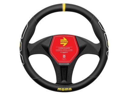 Poťah na volant Momo MOMLSWC0PROBW Ø 38-39 cm